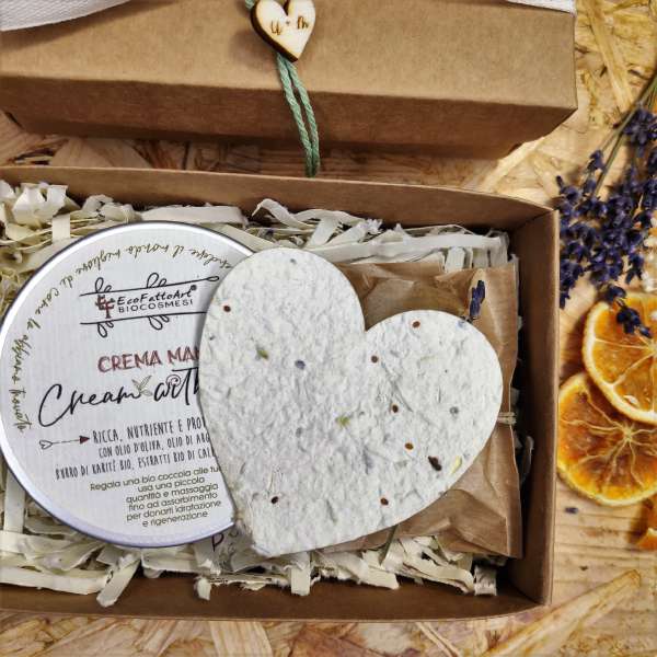 bomboniera crema mani bio ecofattoart